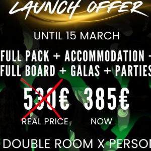 Reserva Oferta Lanzamiento Full Pack en Habitación DOBLE