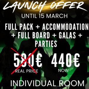 Reserva Oferta Lanzamiento Full Pack en Habitación INDIVIDUAL