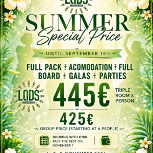 Oferta Verano Full Pack en Habitación TRIPLE