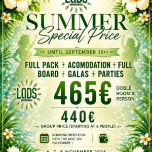 Oferta Verano Full Pack en Habitación DOBLE